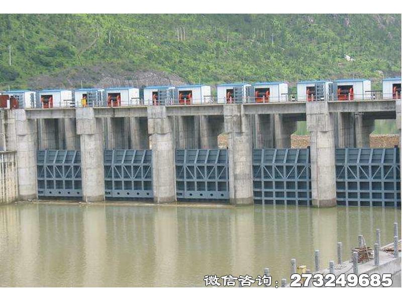 安阳县拦水大坝闸门